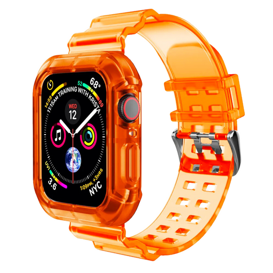 Sport Clear Naranja Transparente